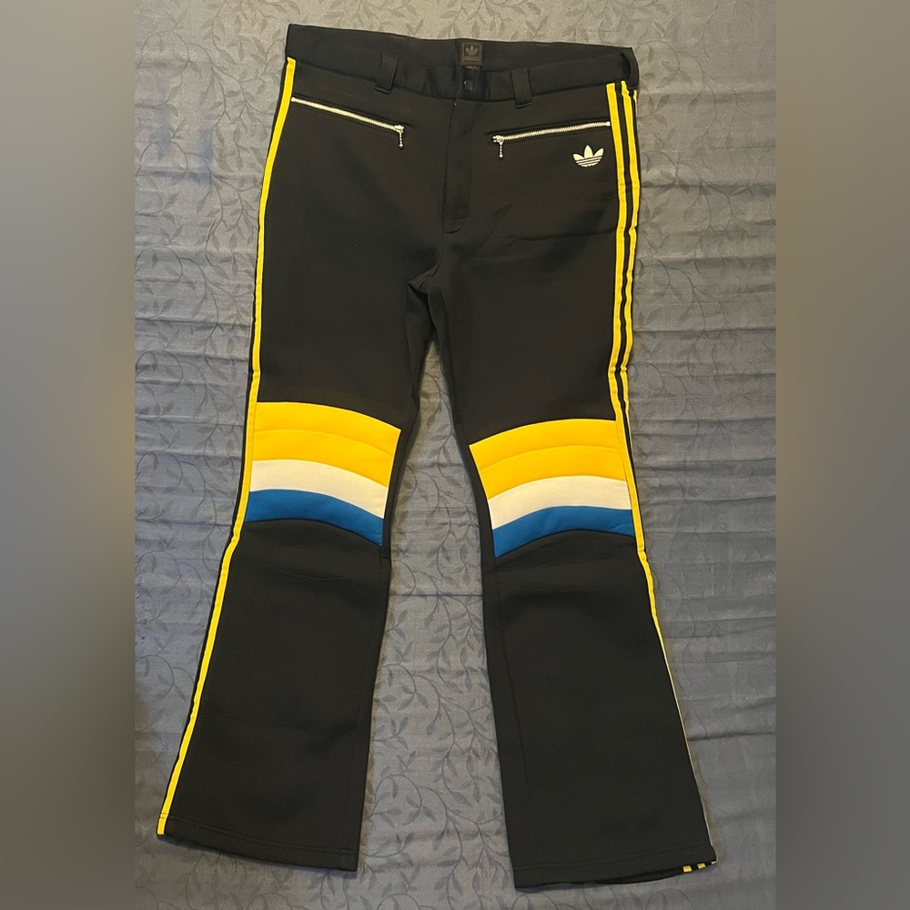 Adidas Ukraine Soccer Goalie Pants Size Large Cushioned
